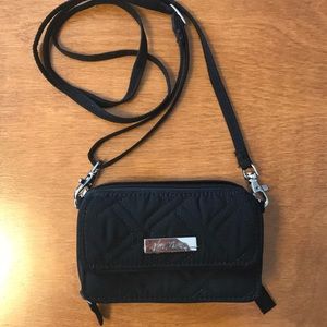 Vera Bradley black wallet-purse